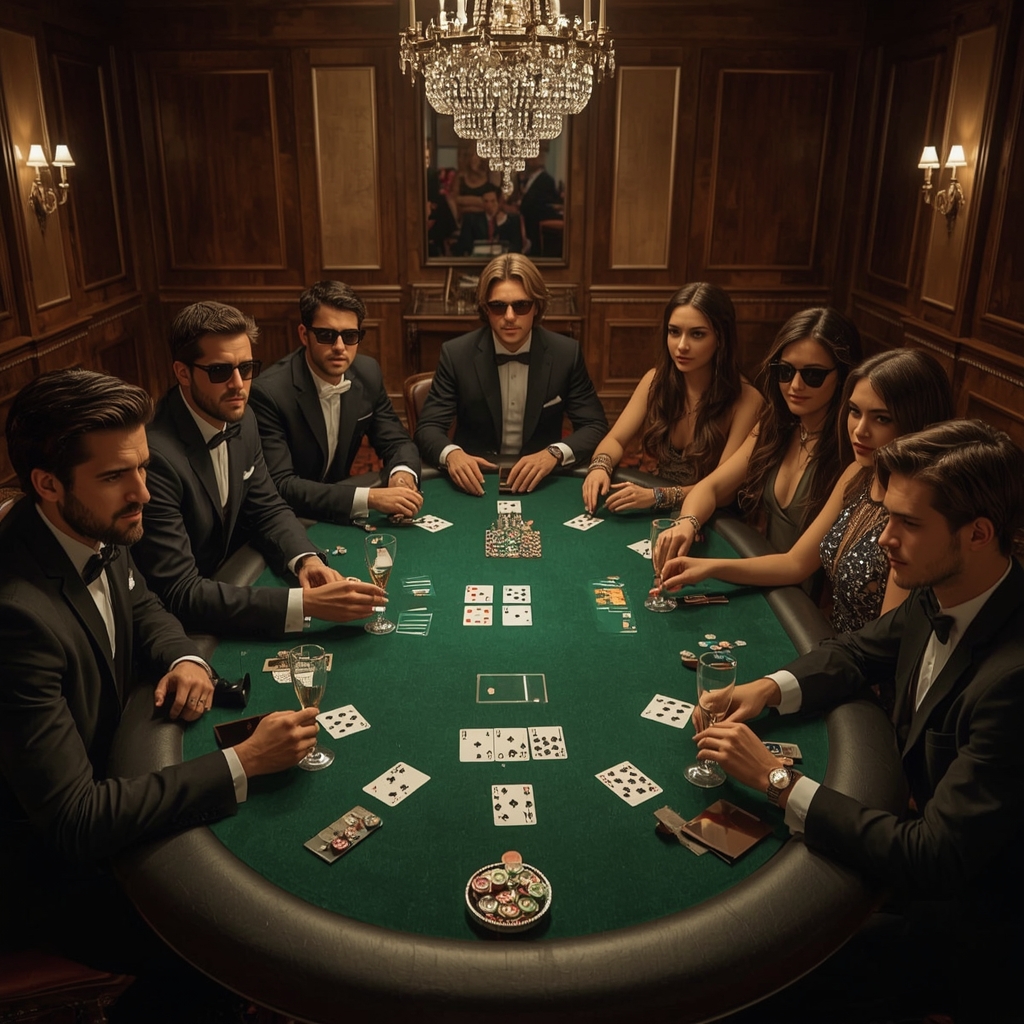 Table VIP de poker au casino GAMETWIST CASINO